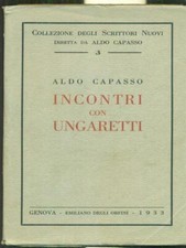 Incontri con ungaretti prima - con,