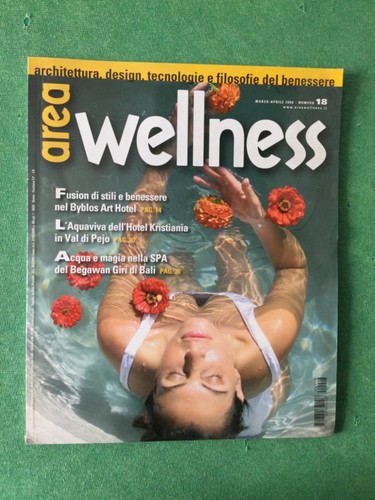 Area wellness rivista - rivista, n