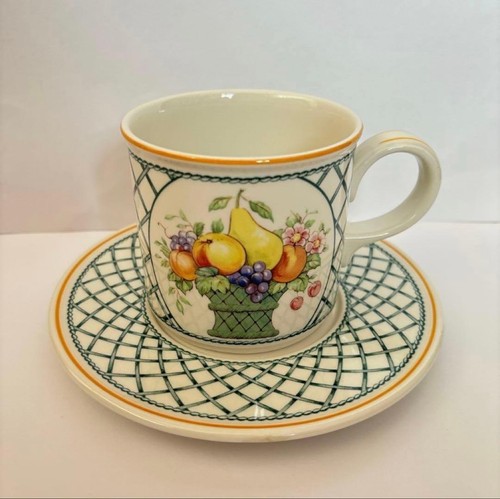 Set tazze piattini - e, frutta