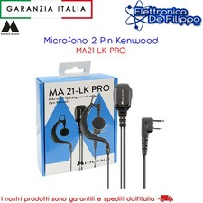 Microfono 2 Pin Kenwood MA21 LK PRO
