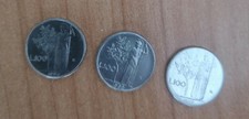 100 lire piccole 1990 1991