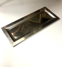 VASSOIO RETTANGOLARE ACCIAIO