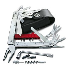 Victorinox Swiss Tool X Plus Fodera in Pelle