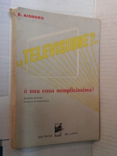 Televisione una cosa - televisione,