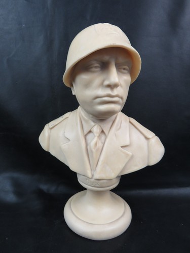 Antico busto benito mussolini - benito,