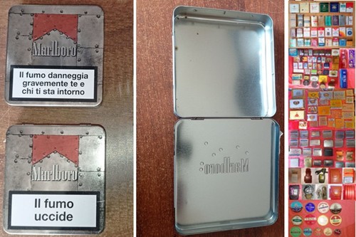 Marlboro box vuoto porta - marlboro,