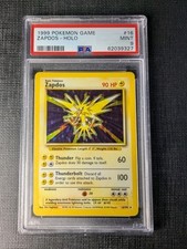 PSA 9 Zapdos Holo Set Base
