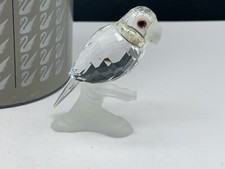 Statua Swarovski 7621 000 004 cristallo pappagallo 5,7 cm. Confezione origina...