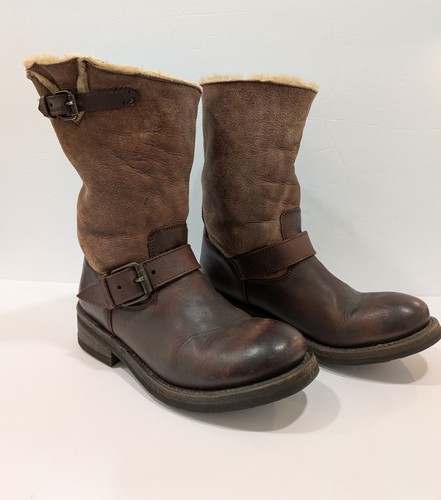 Stivali moto ash - stivali, marrone