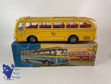 JOUET ANCIEN TIPPCO TCO 930 FP AUTOCAR BUNDESPOST FRICTION VERS 1960 34CM