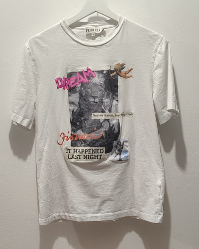 Shirt fiorucci dream bianca - t-shirt,