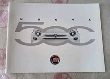 Depliant brochure Fiat 500