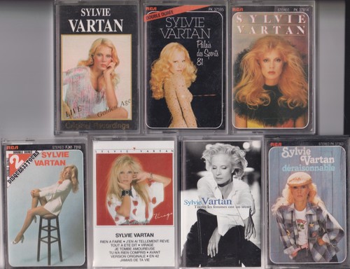 Sylvie vartan lot 7 k7 - ,