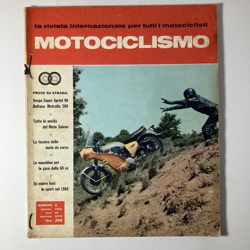 Rivista motociclismo gennaio - rivista,