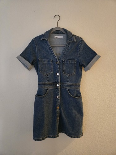 Zara mini abito donna blu - zara,