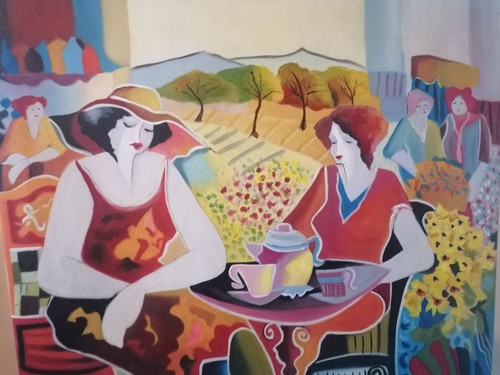 Quadro acrilico contemporaneo