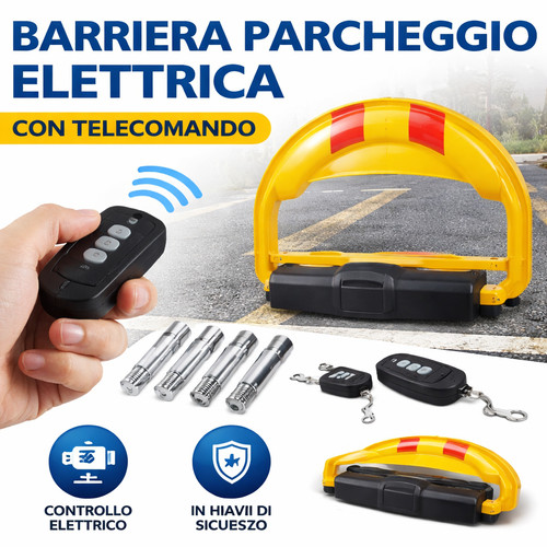 Barriera parcheggio elettrica - parcheggio,