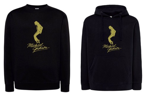 Felpa michael jackson nera - felpa,