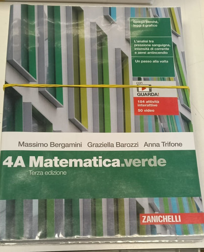 Matematica verde vol 4a - –, vol.