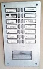 Kit Ricambio Portanome Urmet 4812/10  completo di Tasto di chiamata serie 625