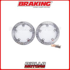 OKRH01 COPPIA DISCHI FRENO KIT