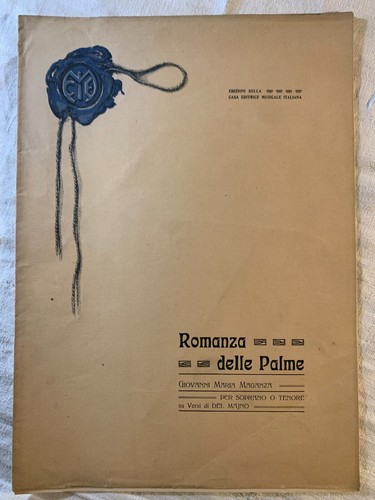 Spartito musica romanza delle - spartito,