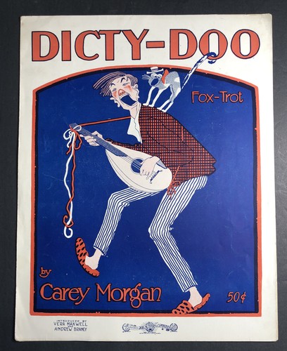 Raro spartito dicty doo - dicty-doo, 1914