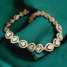 Bracciale Tennis Pave 2,46 Cts