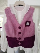 Gilet donna in tweed Harris