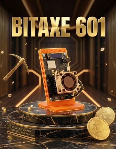 Bitaxe gamma 601 s btc - gamma, th/s