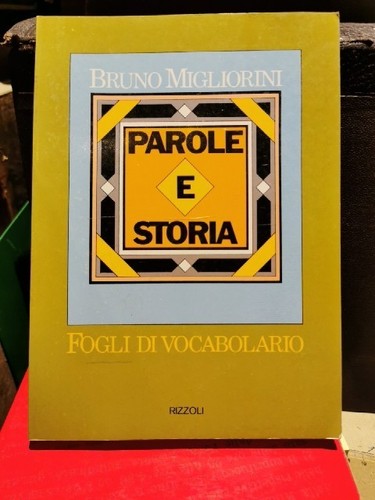 Migliorini parole e - b.,