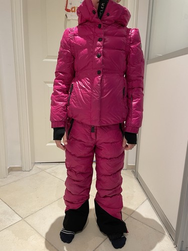 Moncler tuta sci rosa - tuta,