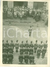 1931 ROMA Pietro GAZZERA inaugura corso allievi ufficiali MILIZIA UNIVERSITARIA