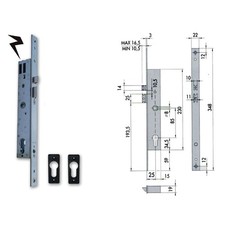 Cisa 16205-35-0 Serratura