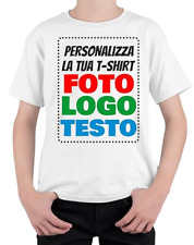 T-Shirt Maglietta Personalizzata TShirt Stampa a colori Resistente Qualità
