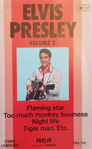 Audio elvis presley - k7,