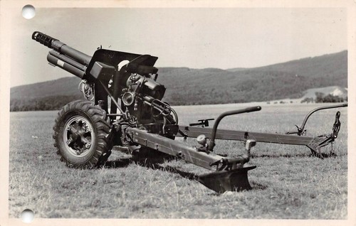 Obice militare foto cartolina - obice,