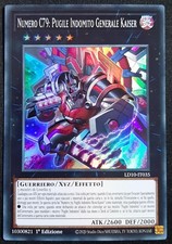 NUMERO C79 PUGILE INDOMITO GENERALE KAISER Super Rara Italiano LD10-IT010 YUGIOH