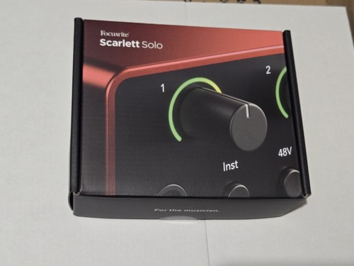 Focusrite scarlett solo - focusrite,