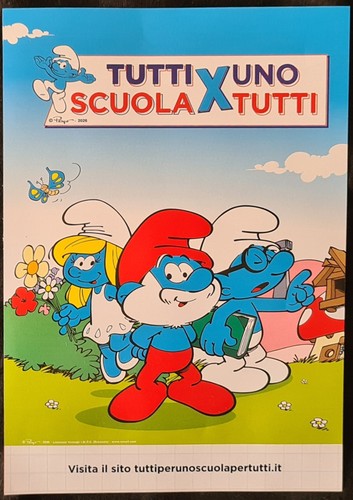 Pieghevole tutti uno scuola - x,