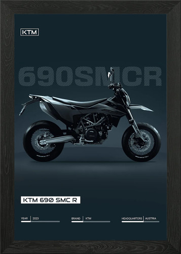 Ktm 690 smc bike - r, framed