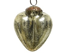 PALLA DI VETRO CREPITANTE ORO