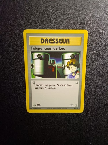 Carte pokémon téléporteur - carte,