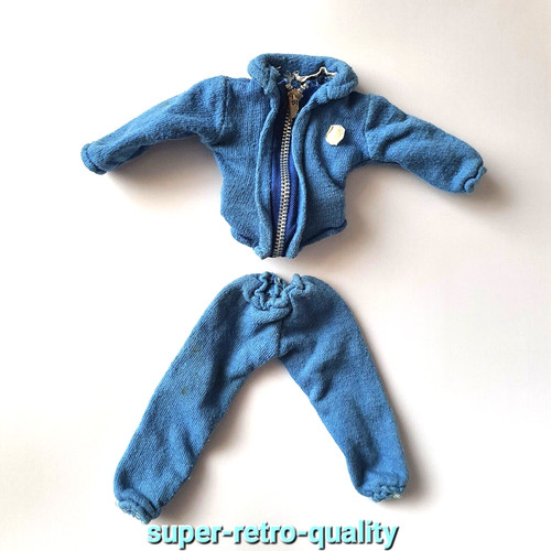 Action man tuta blu sportsman - tuta,