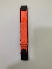 CINTURINO OROLOGIO "MERIT CUP" STRAPPO ARANCIO-NERO ANSA 20 MM  -NUOVO