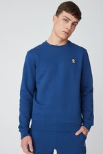 MAGLIA FELPA UOMO CIESSE PIUMINI DER 223CPMF31574 C1730X BLU ORIGINALE AI 2024