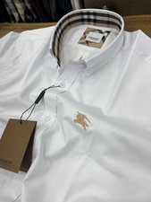 Camicia Burberry Bianca Uomo