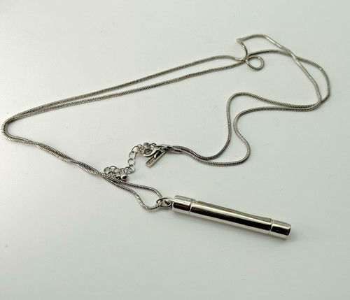 Collana vintage tono argento - collana,