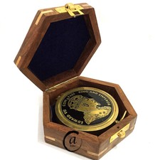 BUSSOLA STAMPATA EDOARDIANA