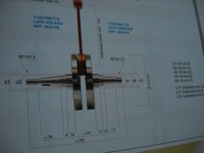 ALBERO MOTORE CORSA CORTA 110